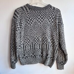 The Kensington Silk-Cotton Collection Patterned Sweater